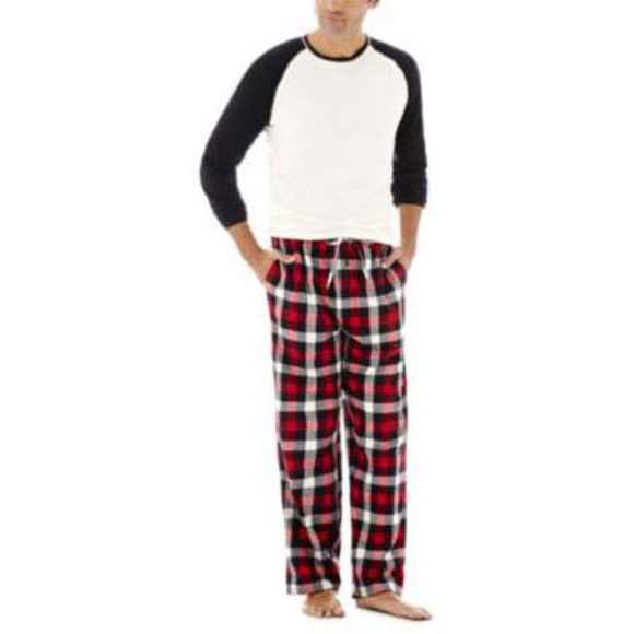 Stafford Other - NEW Cotton Flannel Buffalo Plaid PJ Bottoms Large